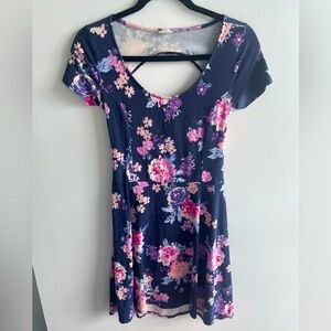 Cute floral cotton dress from Garage size M